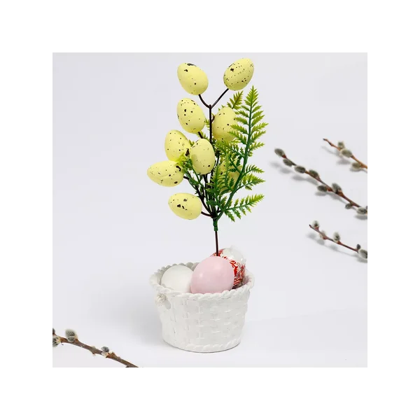 Пасхальный декор Яйца на ветке