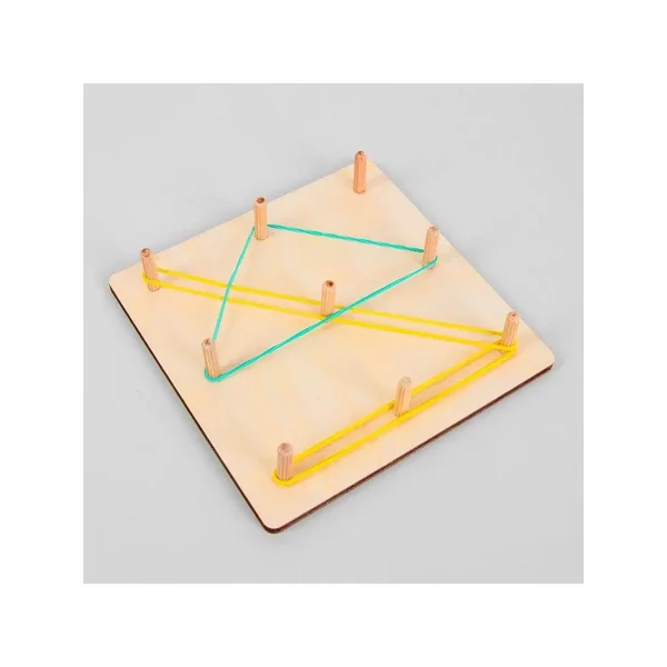 Развивающая детская дидактическая игра геоборд "Мини"