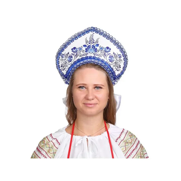 Кокошник Синие цветы — фото 1