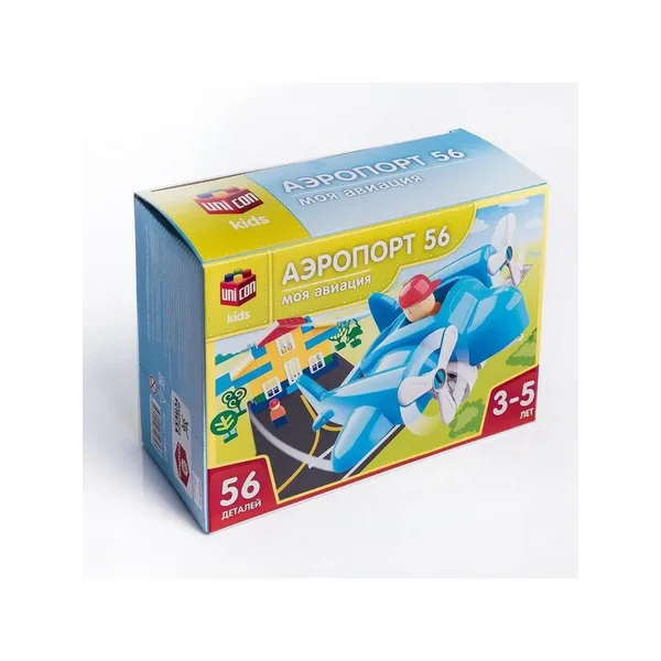 Конструктор "Моя авиация: Аэропорт", 56 деталей
