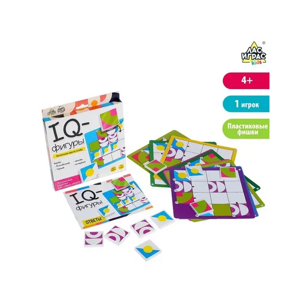 Настольная игра на логику "IQ-фигуры"