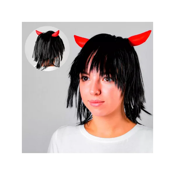 Карнавальный парик "Жгучая чертовка", 110 г