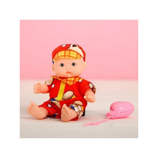 Пупс"Малыш" в костюмчике, с аксессуаром