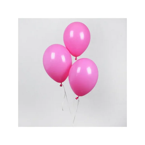 Шар латексный 12", пастель, набор 25 шт., цвет розовый