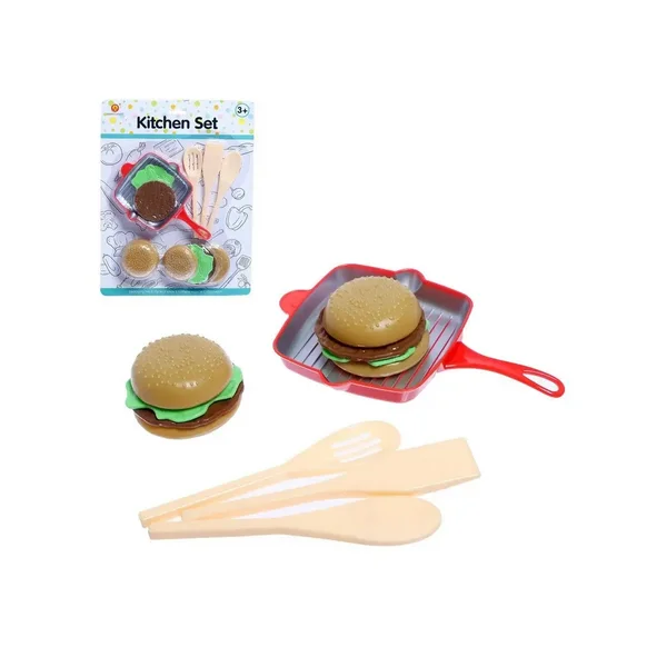 Набор посуды "Гриль" с продуктами