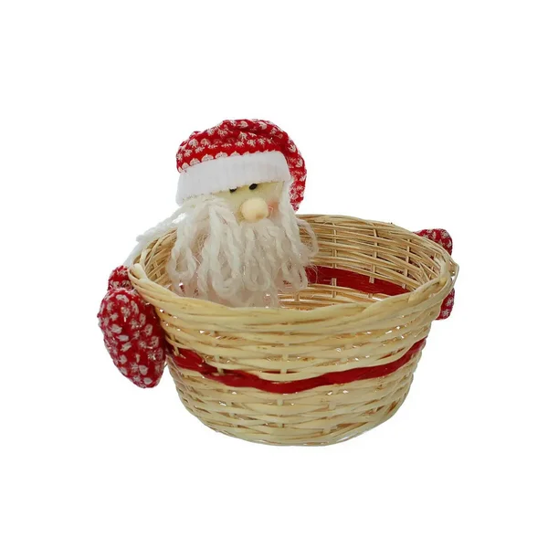 Конфетница Дед мороз, с варежками, вместимость 1000 г