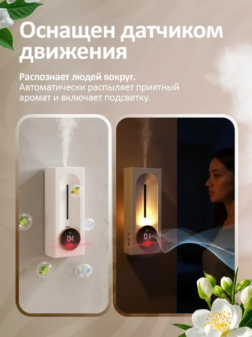 TexnoParts Умный электронный аромадиффузор для дома - аромалампа, белый, фото 2