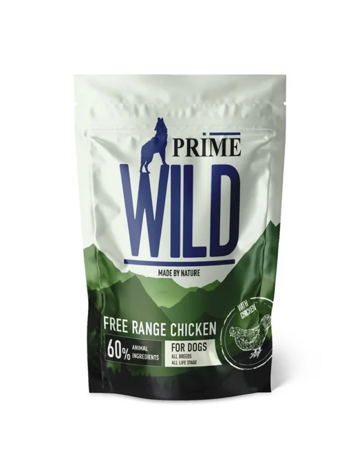 Сухой корм Prime для собак, щенки, курица, 0,5 кг