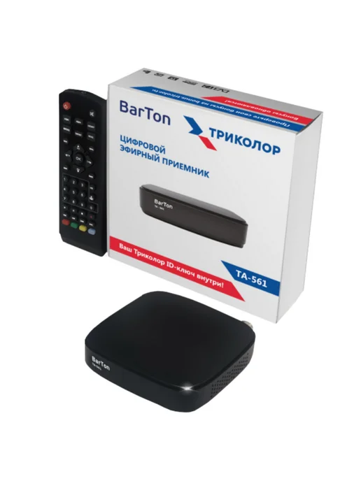 BarTon Приставка для телевизора на 20 каналов TA-561, черный, фото 6