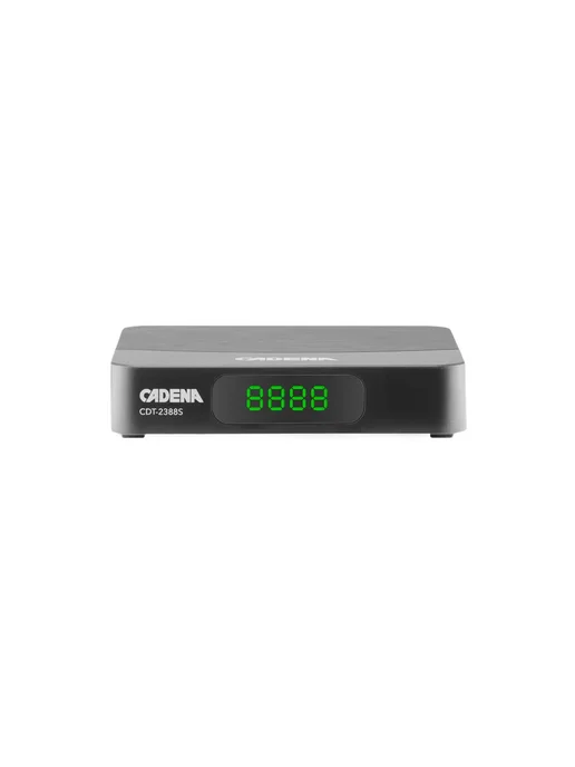 CADENA Цифровой ресивер для ТВ CDT-2388S, черный, фото 3