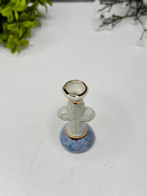 LILYTOYS Пасхальный подсвечник под церковную свечу, голубой, фото 2