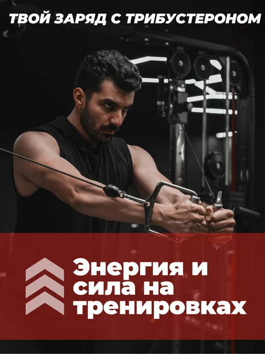RS Nutrition Бустер тестостерона Трибустерон 60, вариант, фото 6