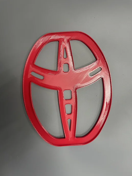 3D Print Product Защита катушки Garrett 8.5"×11" DD ACE PRO AREX, красный, фото 2