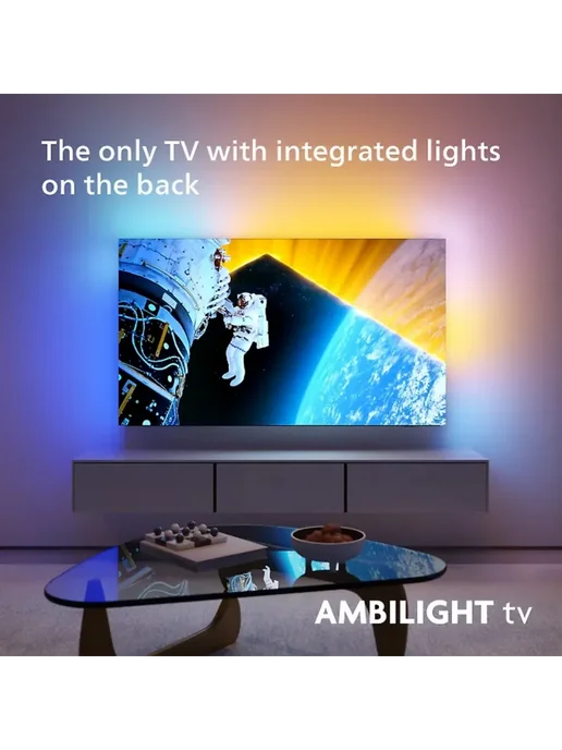 PHILIPS Телевизор 55″ 55OLED859, OLED EX, 4K UHD, черный, фото 13
