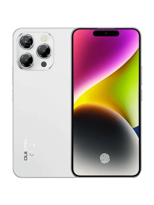 Смартфон OUKITEL P1 8/128 ГБ, белый, фото 2