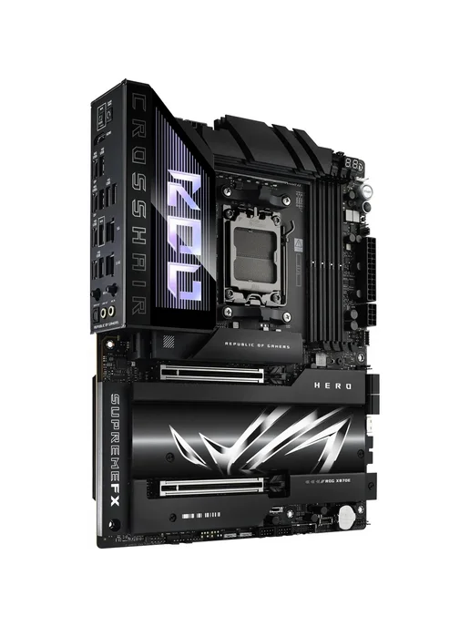 Asus Материнская плата ROG CROSSHAIR X870E HERO AM5 AMD X870E ATX, HERO AM5 AMD ATX, фото 3