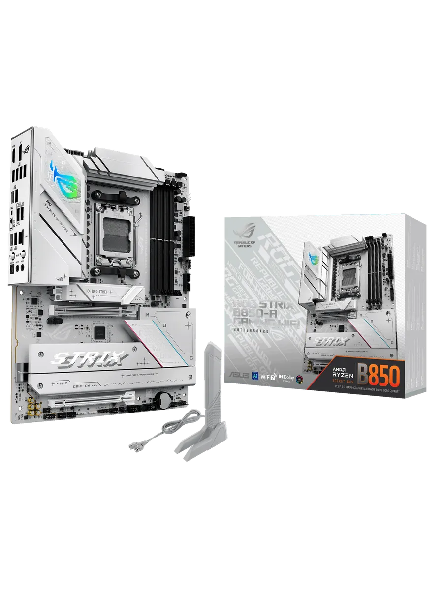 Asus Материнская плата ROG STRIX B850-A GAMING WIFI AM5 AMD B850