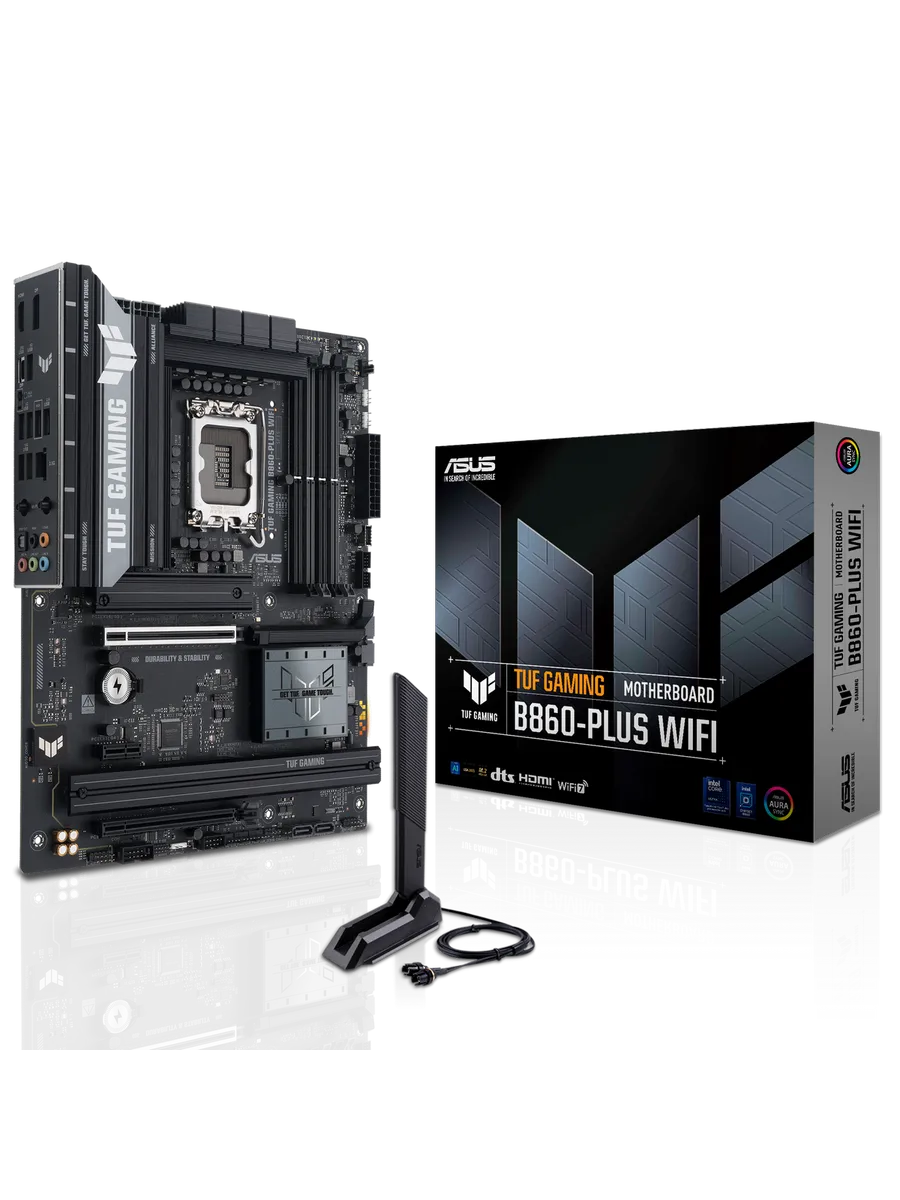 Asus Материнская плата TUF GAMING B860-PLUS WIFI LGA1851 Intel B