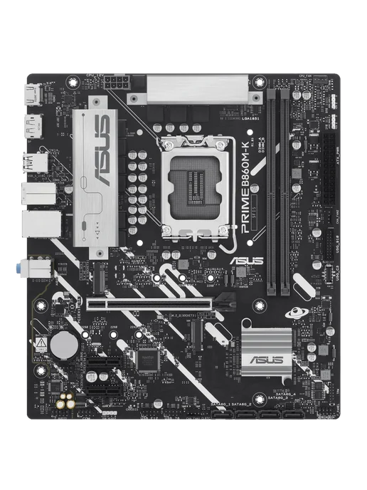 Asus Материнская плата PRIME B860M-K LGA1851 Intel B860 mATX RTL, 2 шт, фото 4