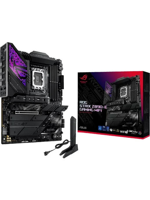Asus Материнская плата ROG STRIX Z890-E GAMING WIFI LGA1851 Intel, LGA1851 Intel