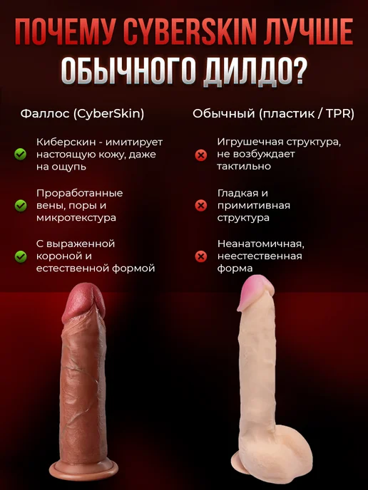 LoveDevice Член резиновый Дилдо реалистичный на присоске для пар 18+, бежевый, фото 4