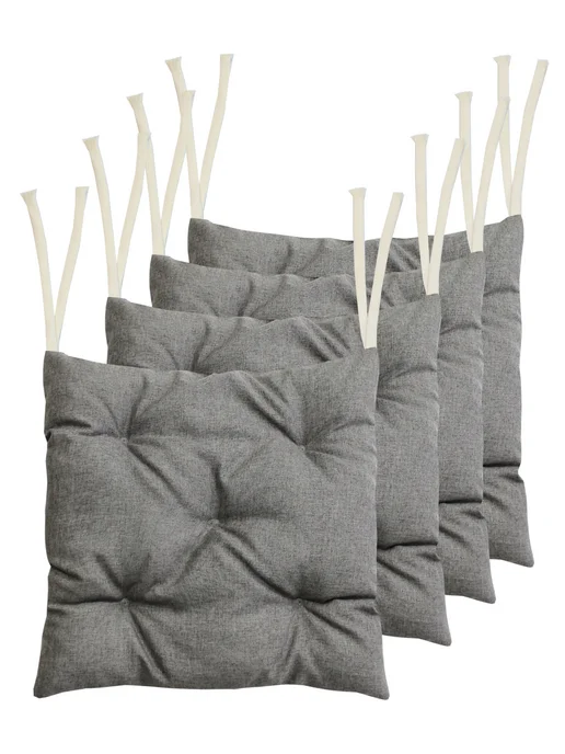 МАТЕX Комплект из 4 шт подушек на стул МАТЕХ MELANGE 42х42 см, 42x42 см, 4 шт, фото 3
