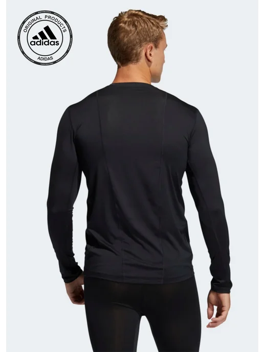 adidas Лонгслив Training Long Sleeves Top, черный, фото 2