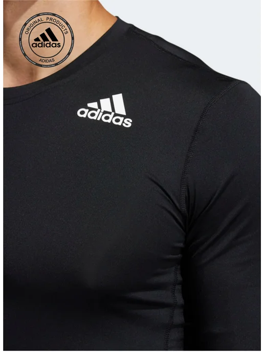 adidas Лонгслив Training Long Sleeves Top, черный, фото 3