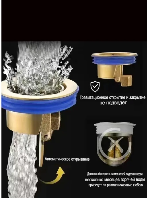 ЖураShop Гидрозатвор для сливных душевого трапов, вариант, фото 5