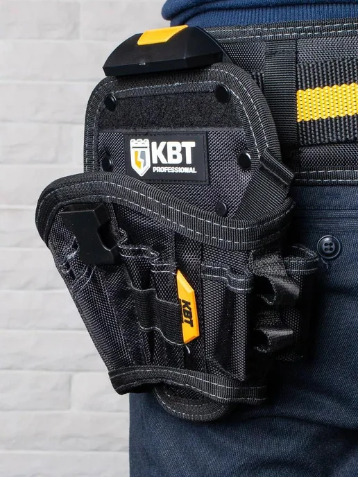 КВТ Поясная модульная сумка СМ-04 Quick-Lock 83138, черный, фото 4
