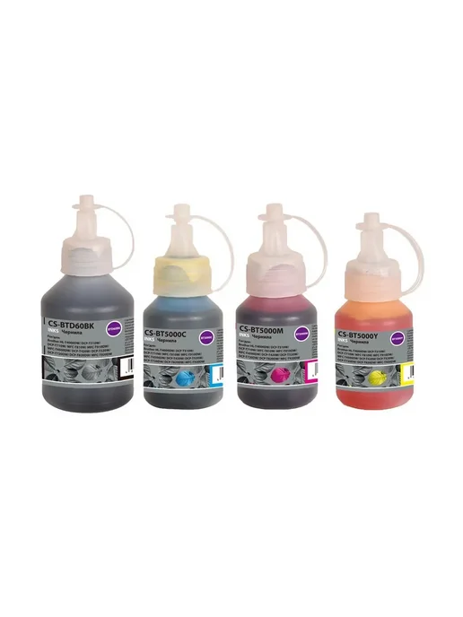 CACTUS Чернила CS-BTD60 BT5000SET (3х48 мл и 1х108 мл), 3x48