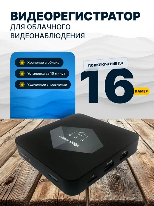 ivideon Видеомост для IP-камер на 16 каналов Bridge, вариант
