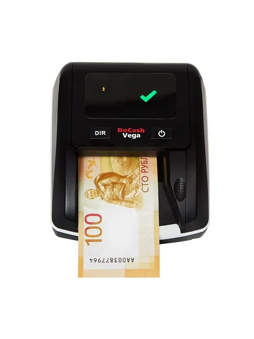 DoCash Автоматический детектор банкнот VEGA с АКБ, вариант