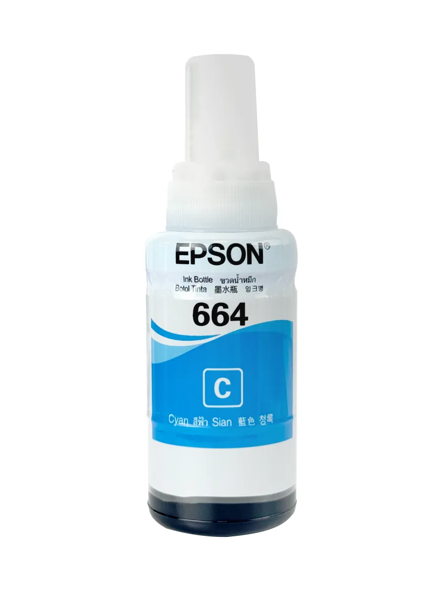 Чернила Epson 664 Cyan (синий) 70ml original