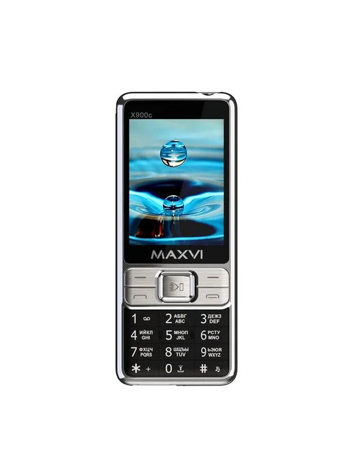 Maxvi Мобильный телефон X900c BT-2SIM черный, черный, фото 2