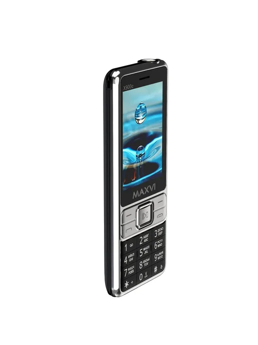 Maxvi Мобильный телефон X900c BT-2SIM черный, черный, фото 6
