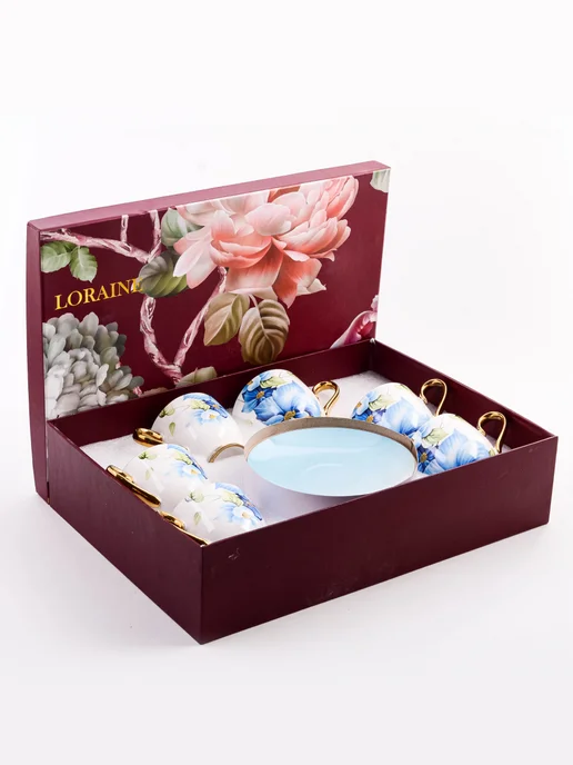 Чайный сервиз на 6 персон 200 мл - фото 5