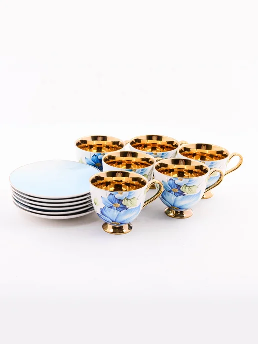Чайный сервиз на 6 персон 200 мл - фото 6