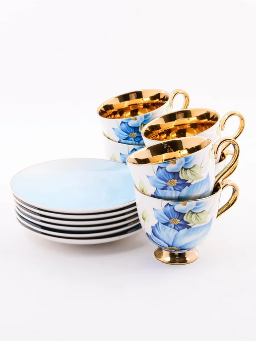 Чайный сервиз на 6 персон 200 мл - фото 7