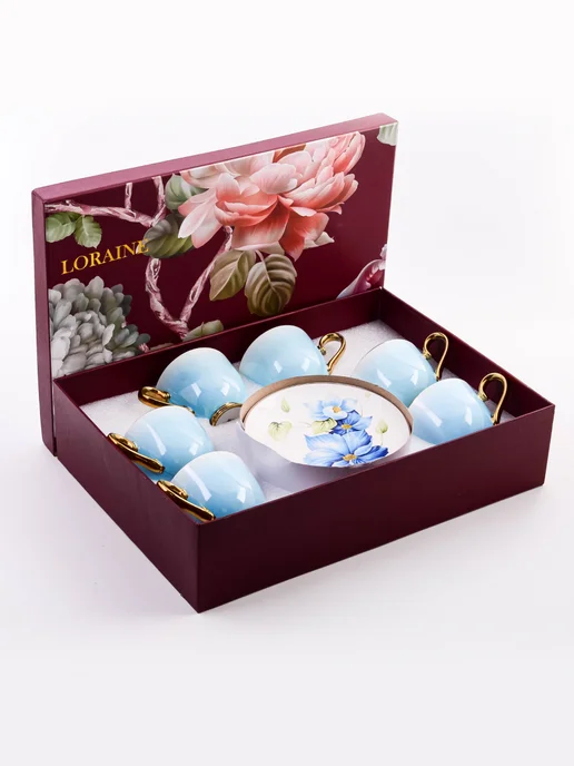 Чайный сервиз на 6 персон 200 мл - фото 5