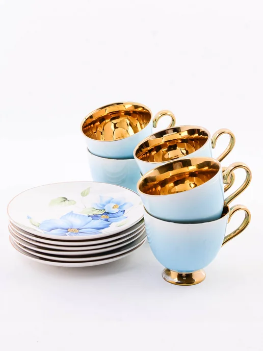 Чайный сервиз на 6 персон 200 мл - фото 7