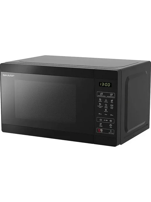 Sharp Микроволновая печь R2800RK 20л 800Вт черный, 20 л, 800 Вт, фото 2