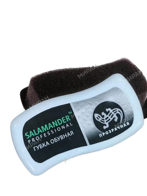 SALAMANDER Губка для ухода за обувью черная Губка для обуви, черный, фото 2