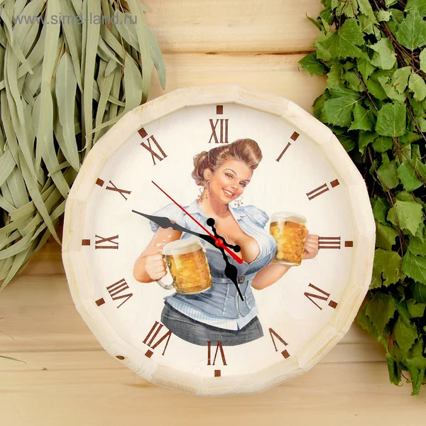 Часы банные Пивко будешь