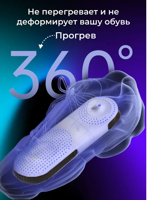 Alex for Home Сушилка для обуви электрическая раздвижная с таймером, белый, фото 5