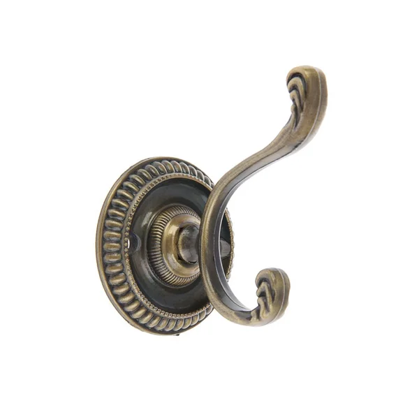 Крючок настенный мебельный двухрожковый