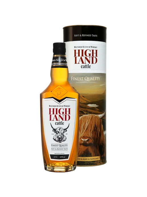Highland Cattle Blended Scotch Whisky (Подарочная упаковка), 700 мл