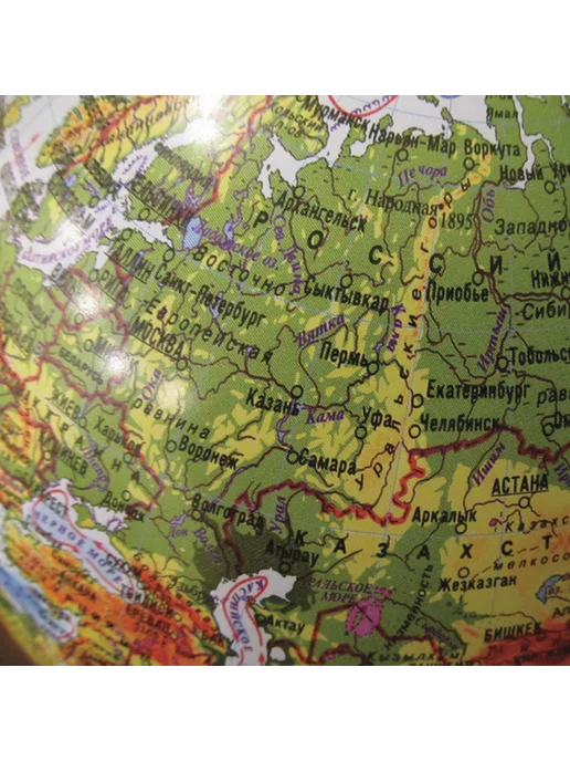 Globen Глобус физический Классик Евро 15 см Ке011500196, вариант, фото 2
