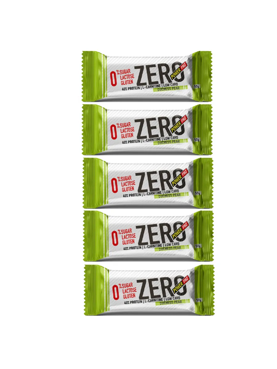 Протеиновый батончик 40% ZERO 5 шт 50 гр Груша