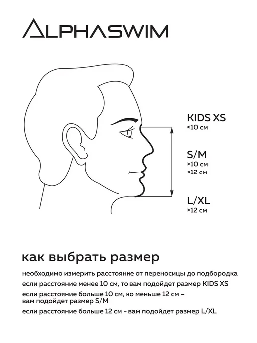 маска для плавания снорклинга полнолицевая с трубкой, голубой, фото 3